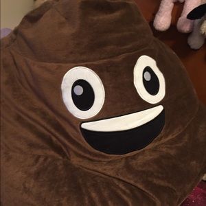 Poop Emoji Beanbag